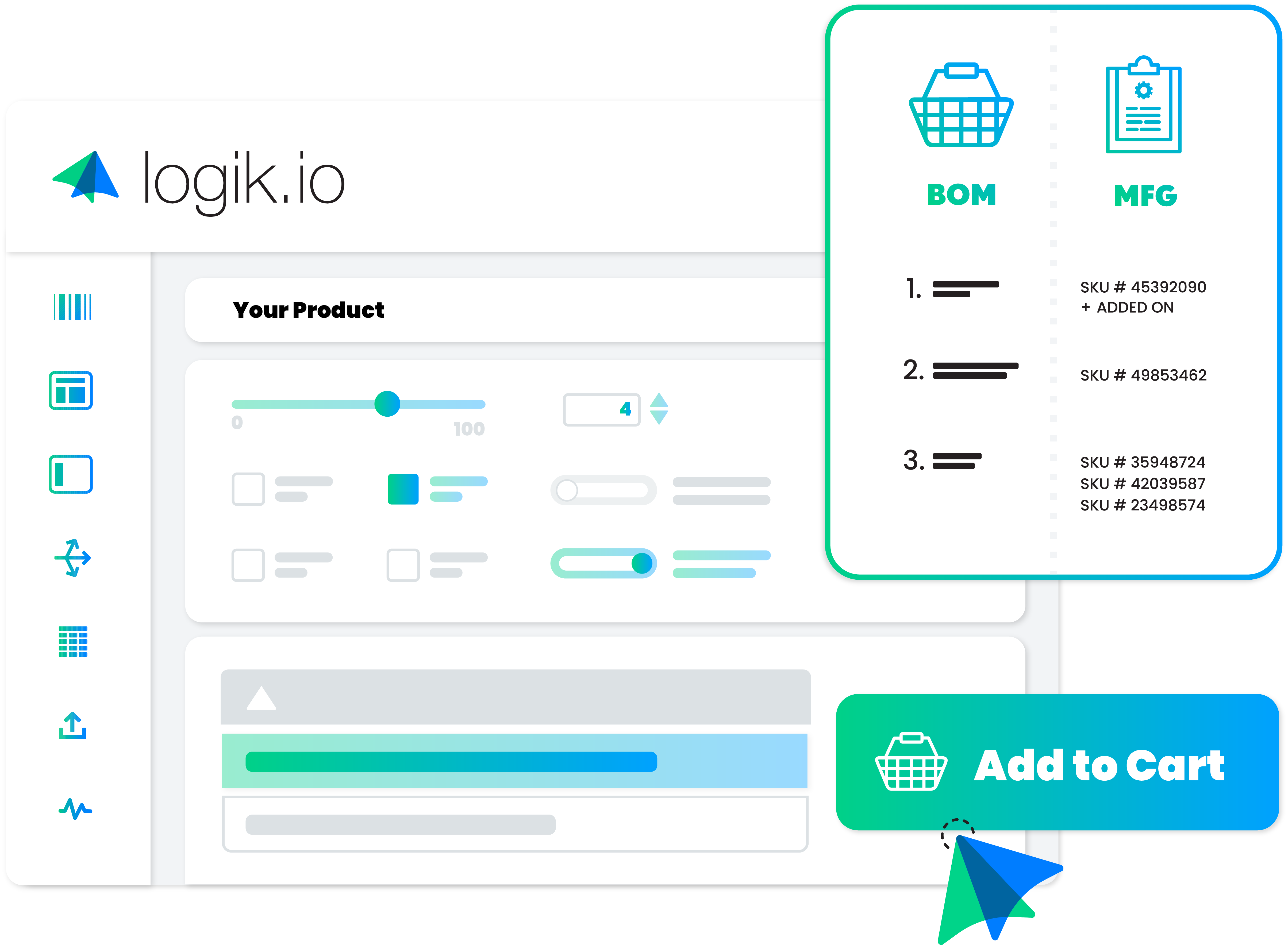 Logik.io for Product Discovery, Configuration, & Recommendation