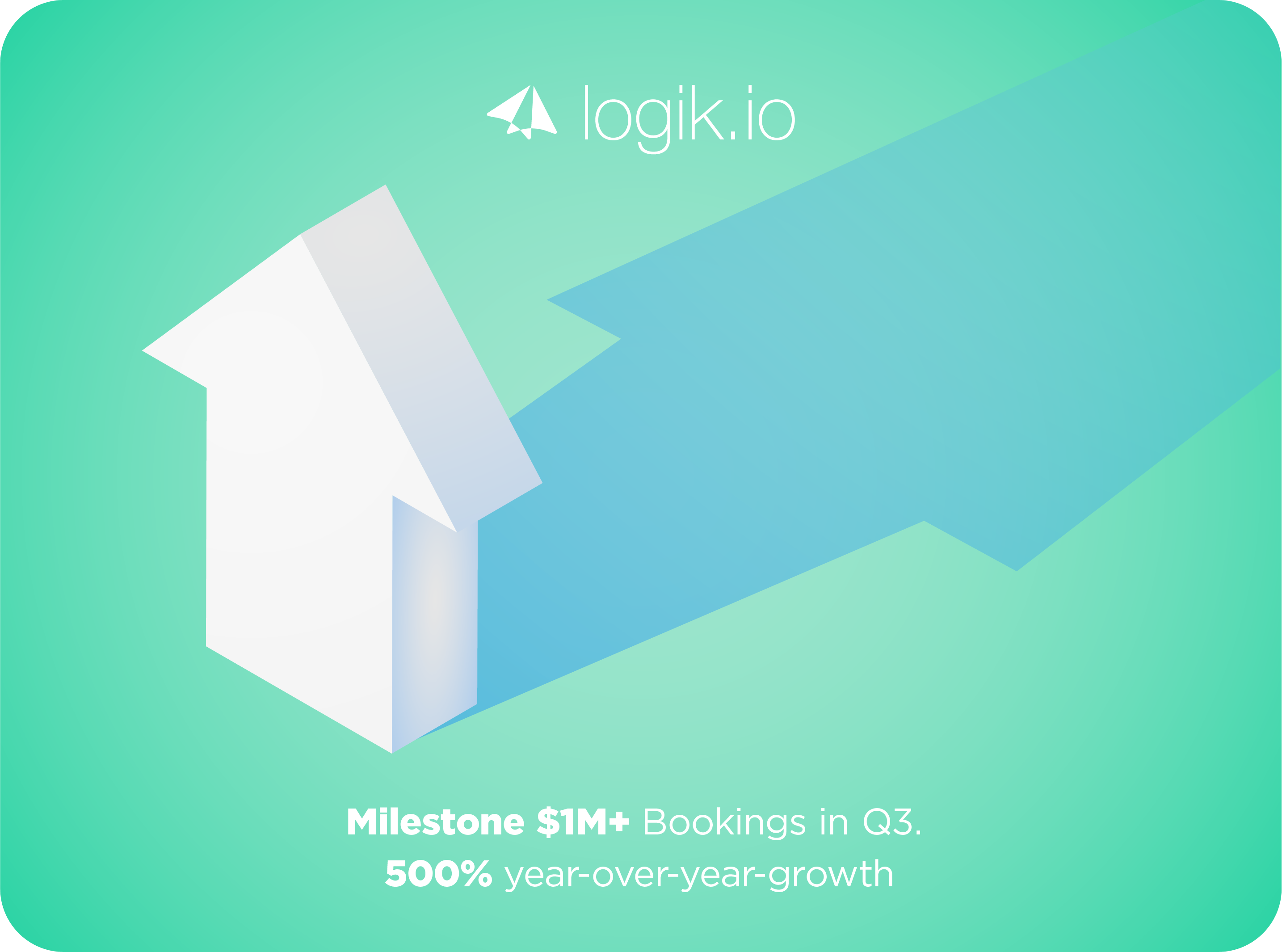 Logik.io Posts First $1M+ Quarter in ARR Bookings in Q3, Achieving Milestone in Just 4th Full Quarter of Selling