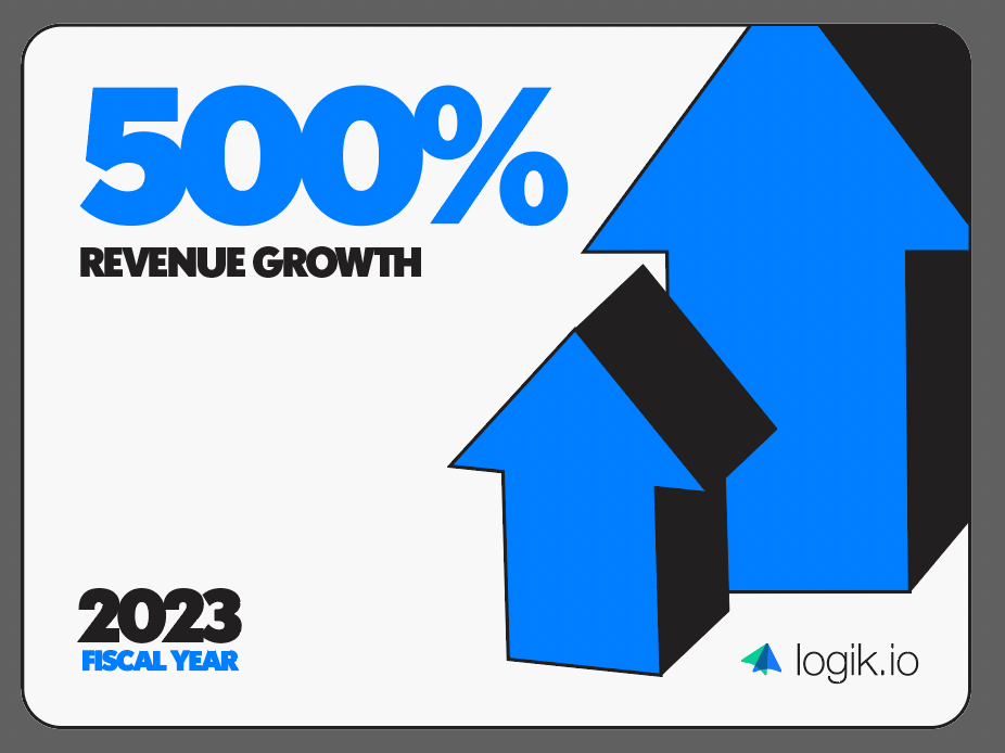 Logik.io Grows Revenue by Over 500 Percent In Fiscal Year 2023