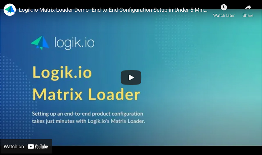 Logik.io Matrix Loader Demo: End-to-End Configuration Setup in Under 5 Minutes